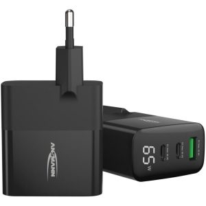 Ansmann USB-Wandladegerät Home Charger HC365PD 3A, 65W, 3x USB