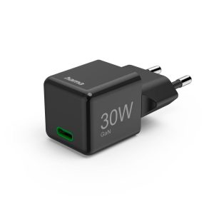 Hama USB-Wandladegerät Mini-charger USB-C 30 W Schwarz