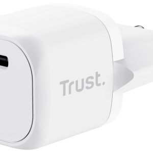 Trust USB-Wandladegerät Maxo Ultrakleines USB-C-PD 20 W Weiss