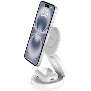 Belkin Wireless Charger BoostCharge 2in1 Weiss