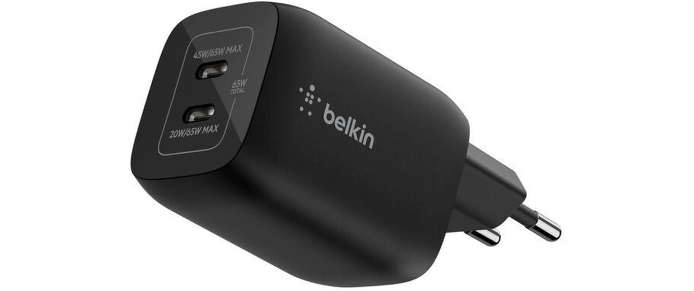 Belkin USB-Wandladegerät BoostCharge 65W, Schwarz