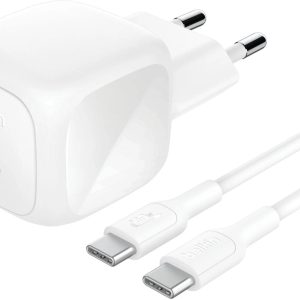Belkin USB-Wandladegerät BoostCharge mit Kabel Weiss