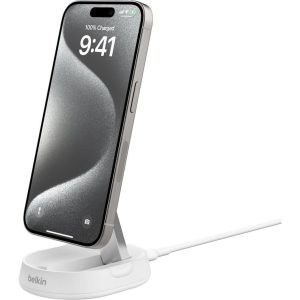 Belkin Wireless Charger Boostcharge Pro Qi2 Weiss