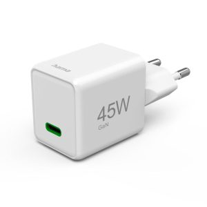 Hama USB-Wandladegerät Gan charger USB-C 45 W Weiss