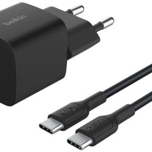 Belkin Wireless Charger BoostCharge mit USB C Kabel Schwarz