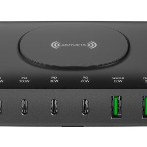 4smarts 7in1 GaN Ladestation Schwarz