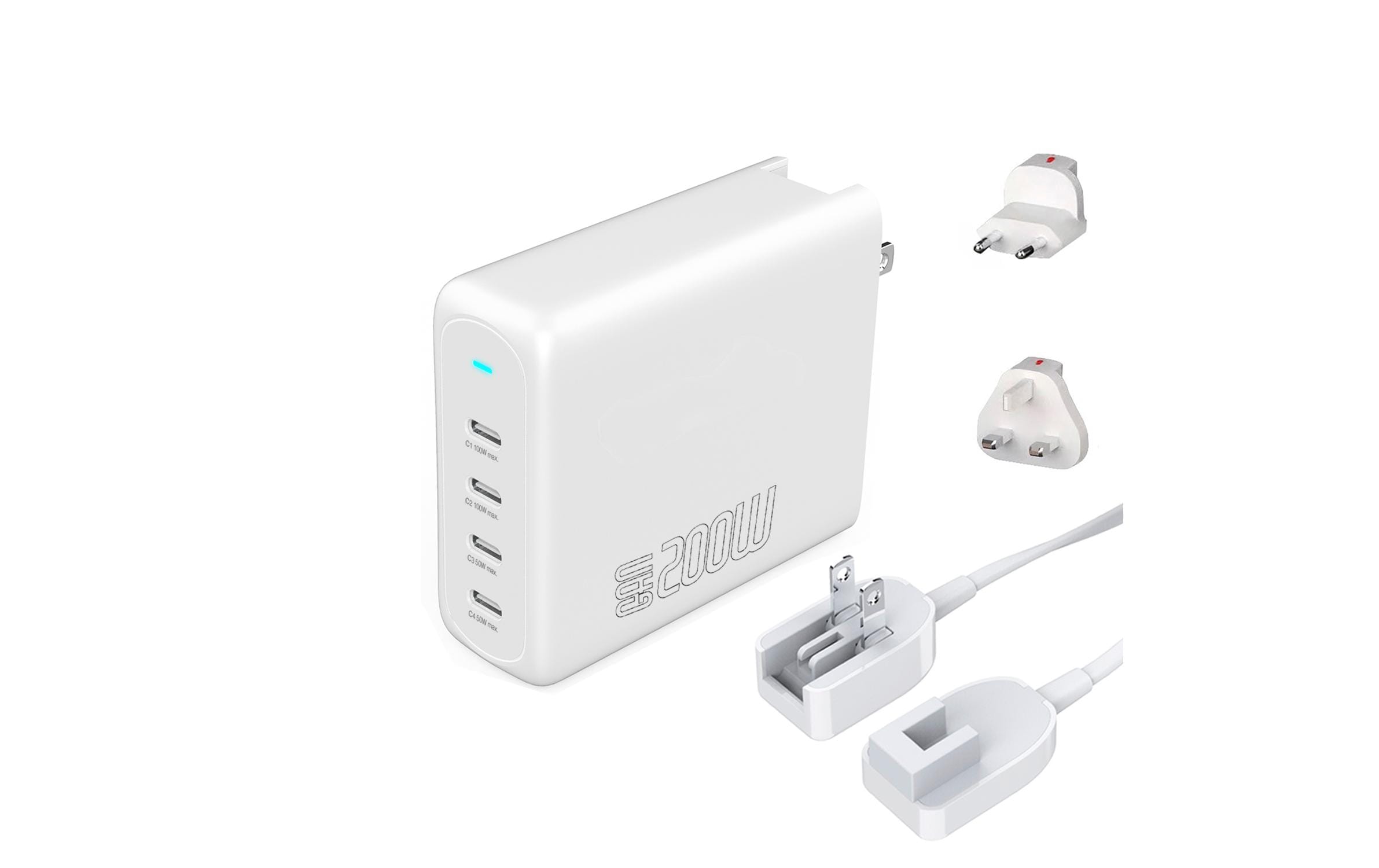 4smarts USB-Wandladegerät Flex Pro Weiss