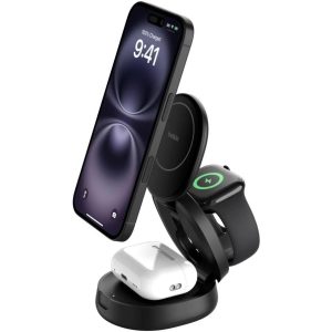 Belkin Wireless Charger BoostCharge 3in1 Schwarz