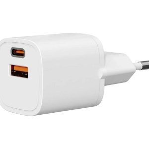 STEFFEN USB-Wandladegerät 1 x T13, mit USB C und A 5 V, 3A, 33W