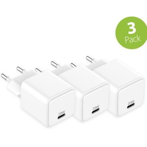 LMP USB-Wandladegerät USB-C 20 W 3 Stück