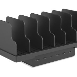 LMP Ladestation SmartCharge 6-72 HKC mit 6x USB-C Ladekabel