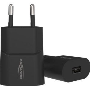 Ansmann USB-Wandladegerät Home Charger HC105 5W, 1x USB, Schwarz