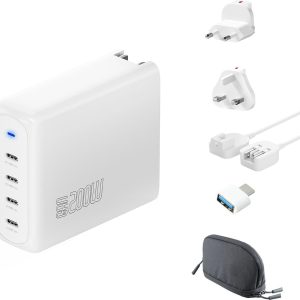 4smarts USB-Wandladegerät GaN Flex Pro 200 W