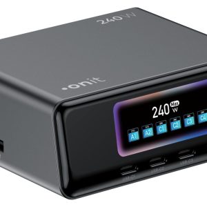 onit Ladestation Desktop 4C2A 240 W GaN