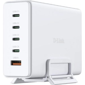 D-Link Ladestation DCF-241 240W, 4x USB-C, 1x USB-A
