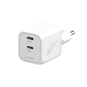 4smarts USB-Wandladegerät PDPlug SiC Dual 45W 2C